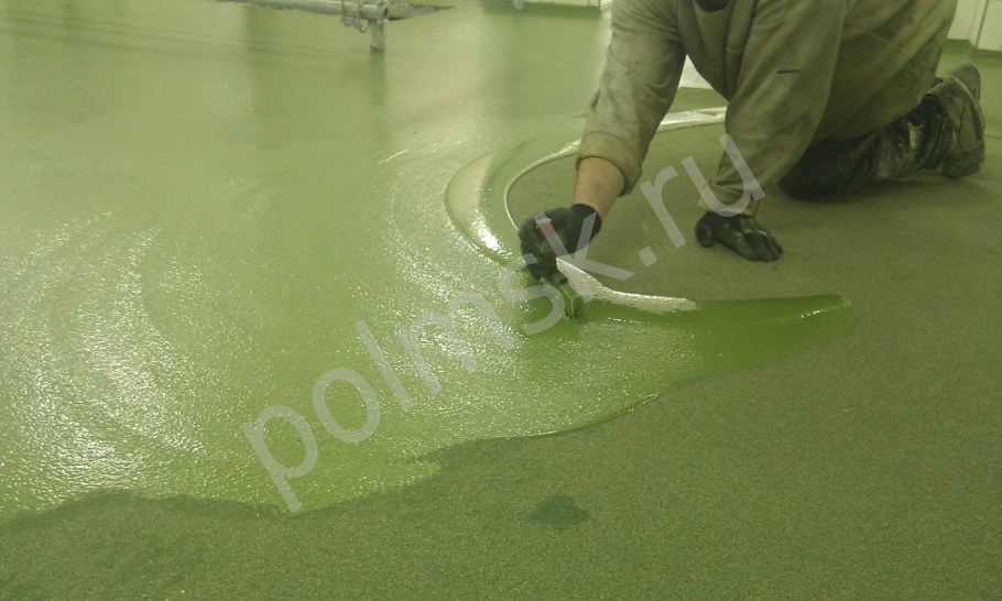 Пол наливной 3д самовыравнивающийся