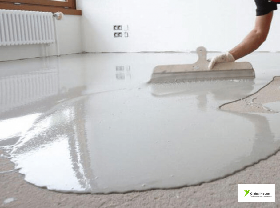 Наливной пол медицинских помещений