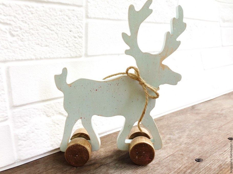 Деревянные игрушки в скандинавском стиле