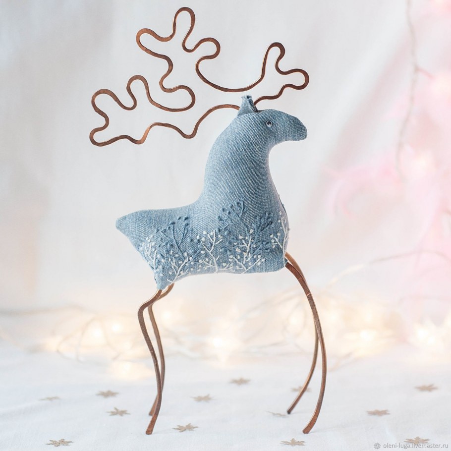 Постер олень Сканди