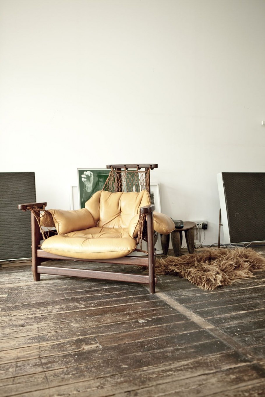 Деревянный пол в стиле лофт