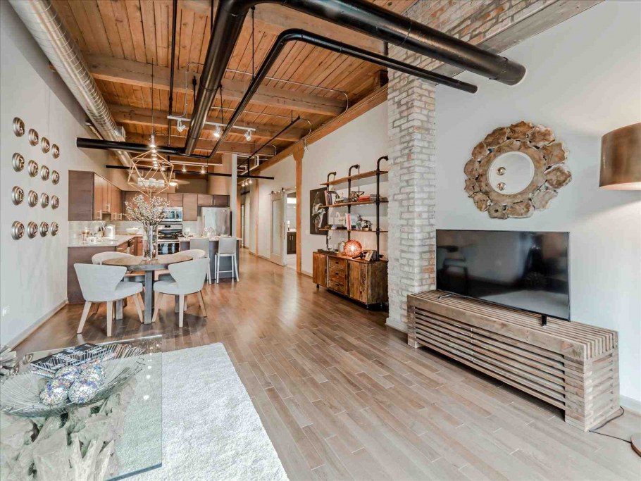 Деревянный лофт