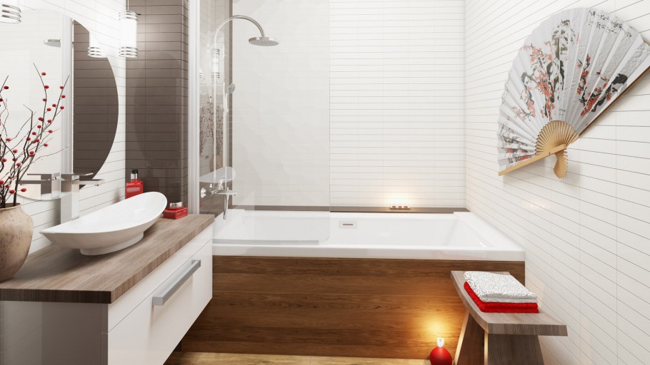Дизайнерские решения для ванной