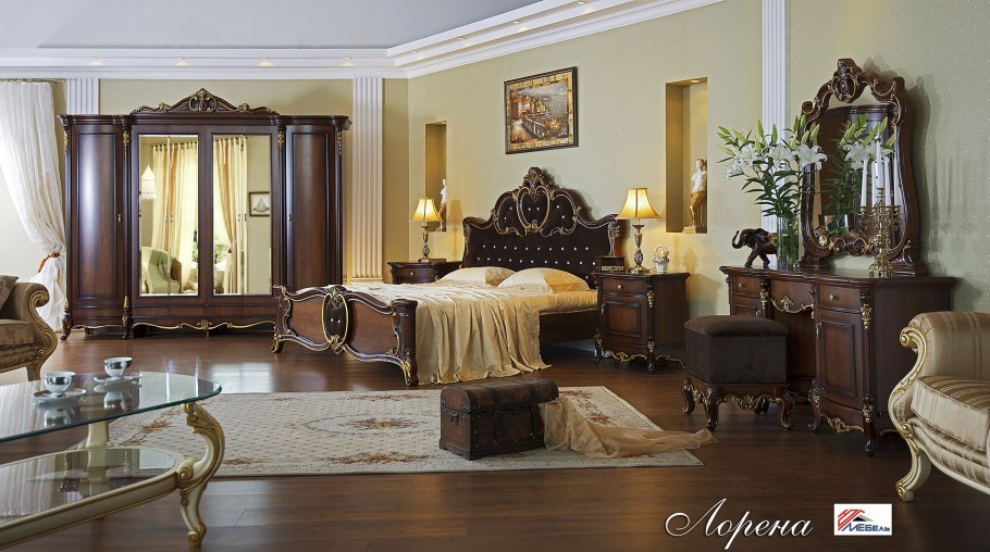 Спальня Лорена орех