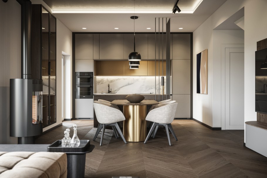 Баухауз стиль в интерьере