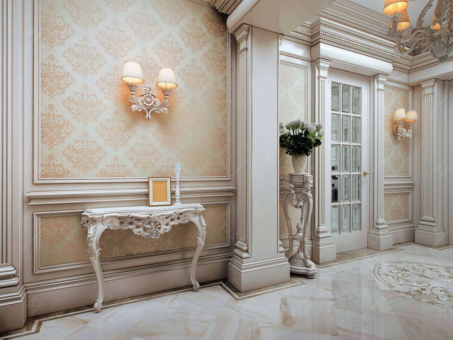 Межкомнатные арки с колоннами