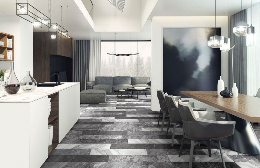 RUSCARPETTILES Malibu в интерьере