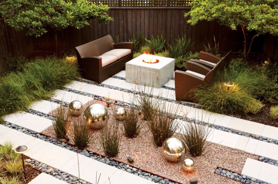 Дизайнерские решения садового участка