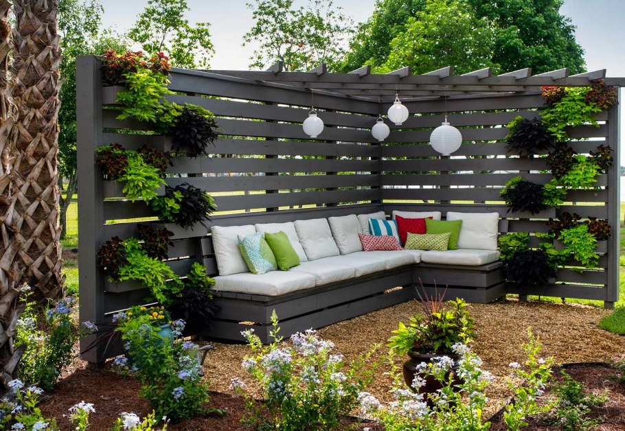 Зона отдыха на даче