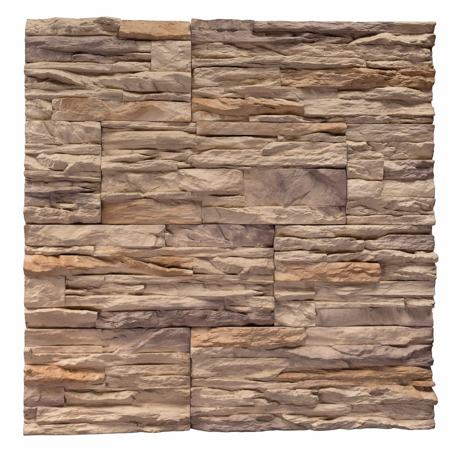 Камень искусственный "Соренто" 054 рядовой фасад