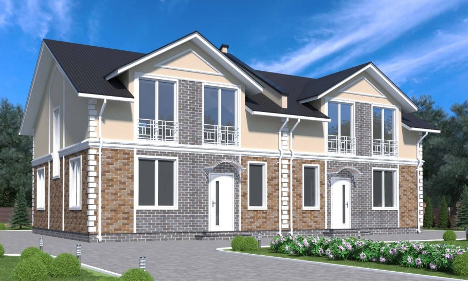 Дуплекс 300 кв м