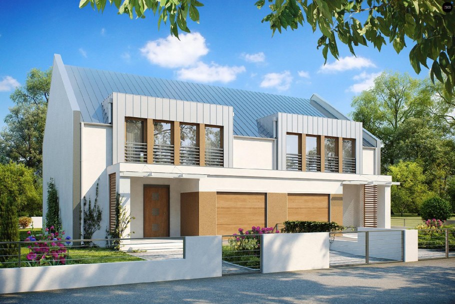 Дуплекс дом проекты z500