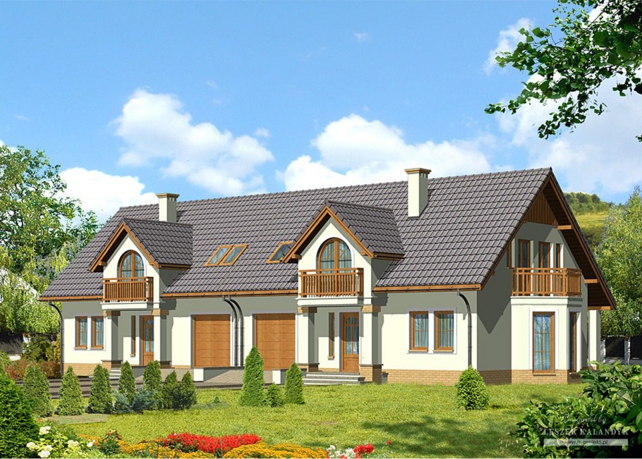 Двухквартирный дом