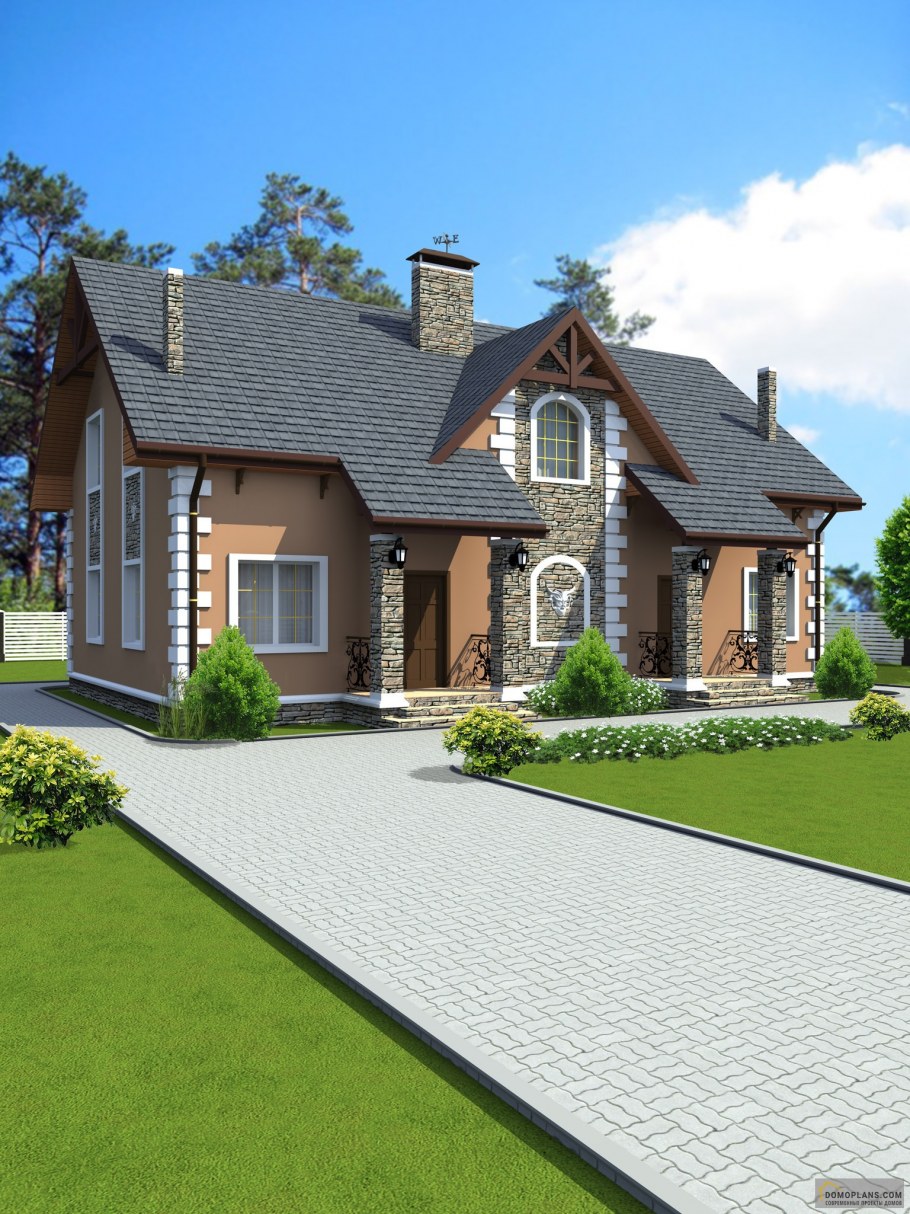 Проект дуплекс 200 м