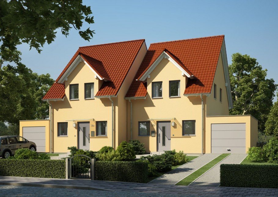 Дом Дюплекс на две семьи