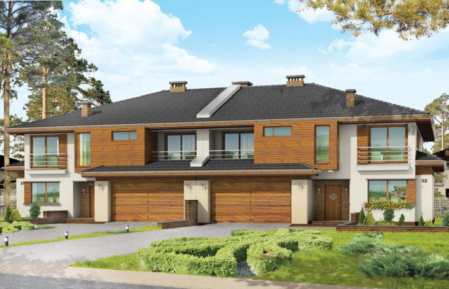 Дуплекс с гаражом