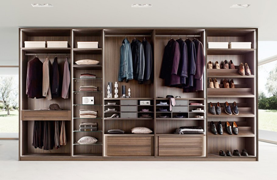 Шкаф купе внутри