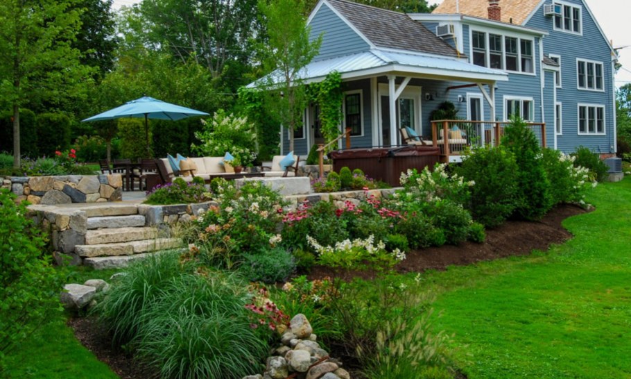 Дачный ландшафт