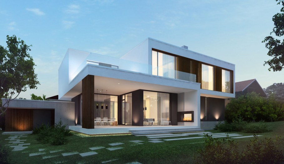 Современные коттеджи