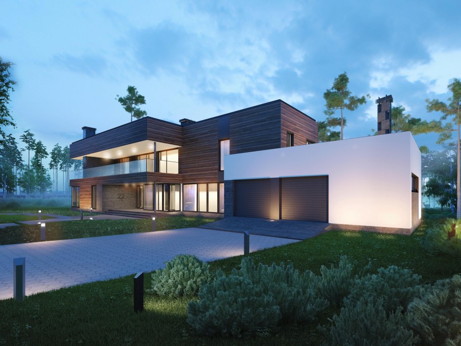 Современный дом