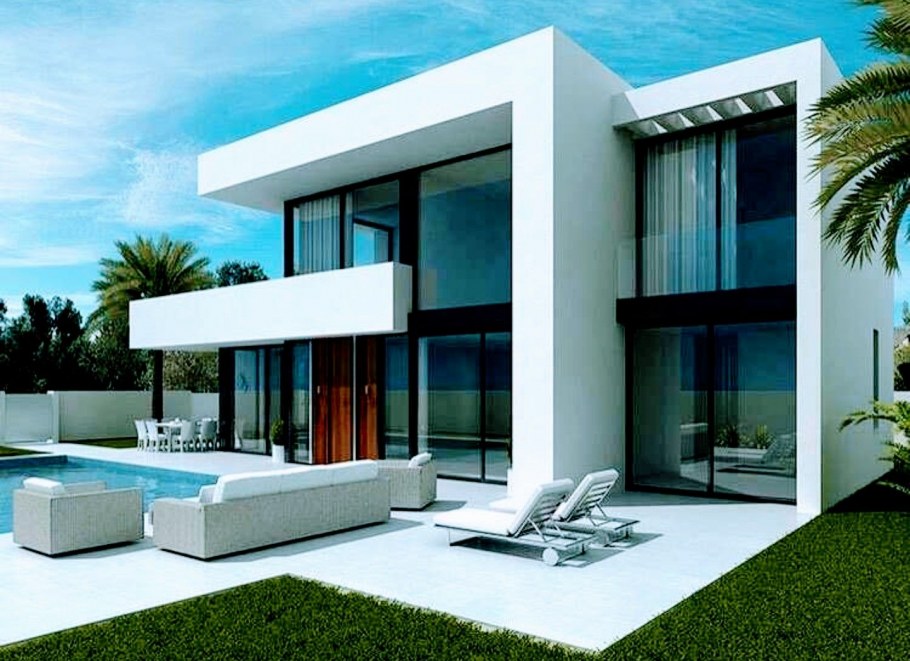 Планы вилл в современном стиле