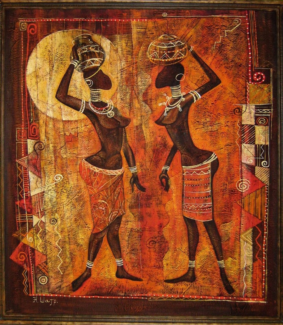 Африканские мотивы Гумилева живопись