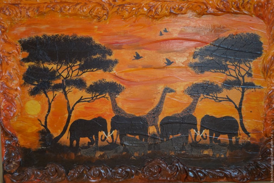 Африканский стиль в живописи