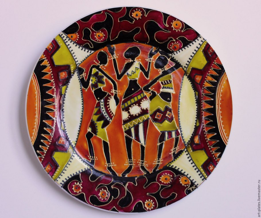 Панно в африканском стиле своими руками