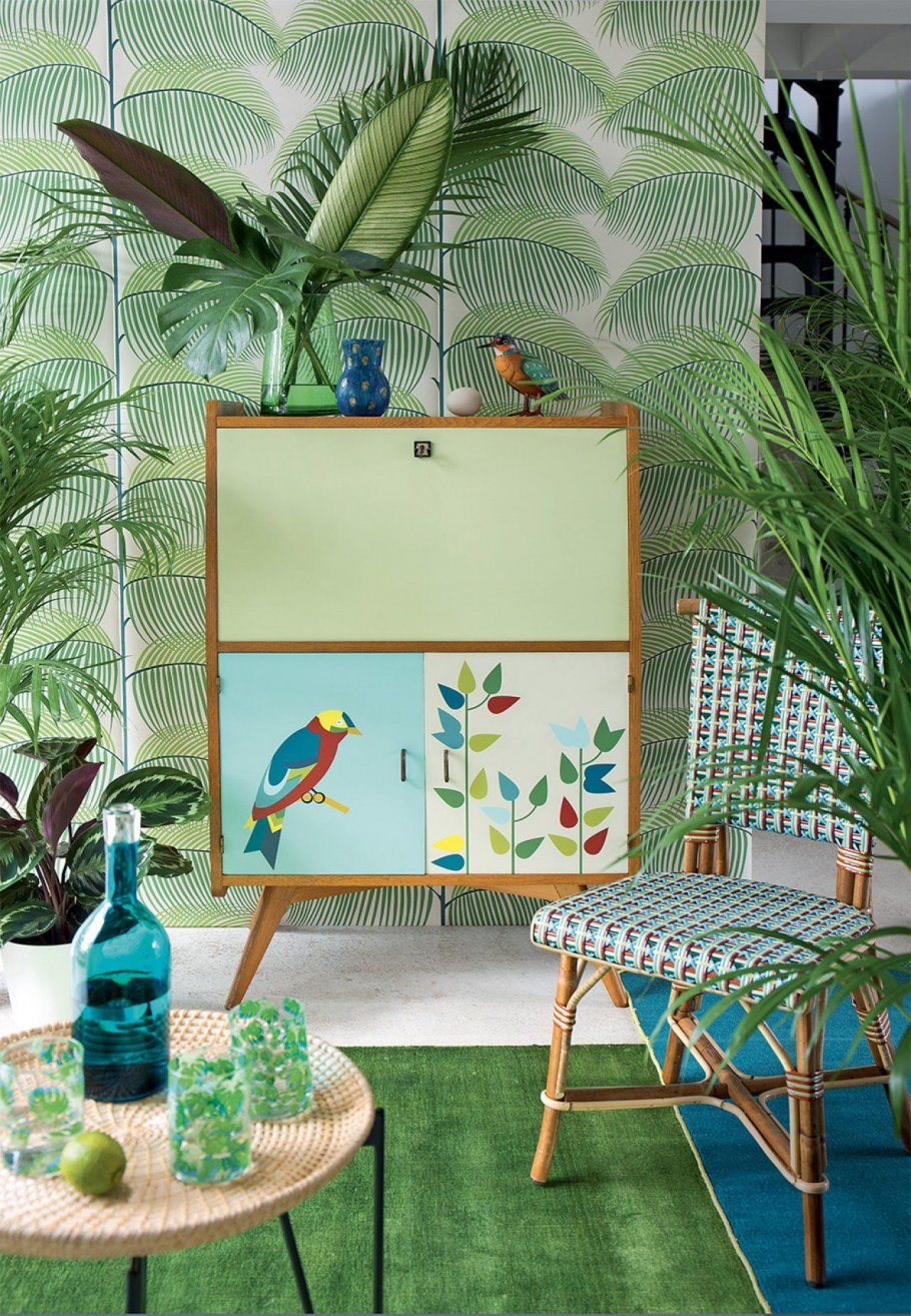 Детская в тропическом стиле