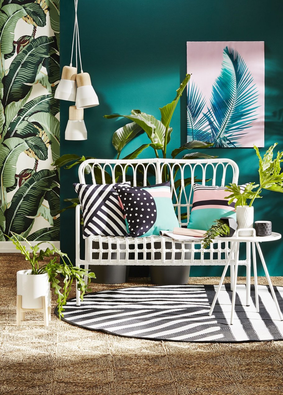 Тропический стиль в интерьере