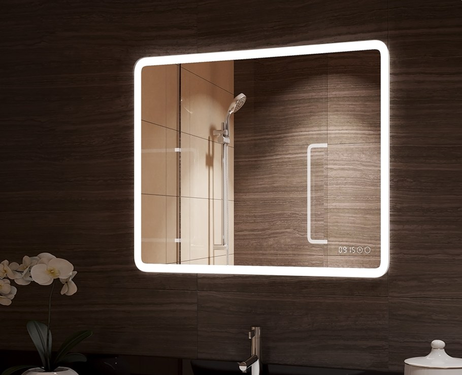 Зеркало demure led 800х600