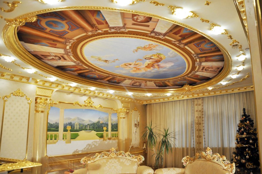 Самый дорогой потолок в Дагестане