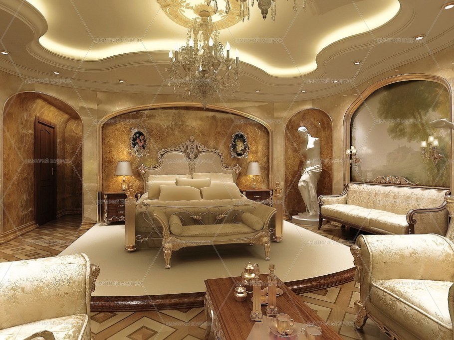 Элитная отделка потолков