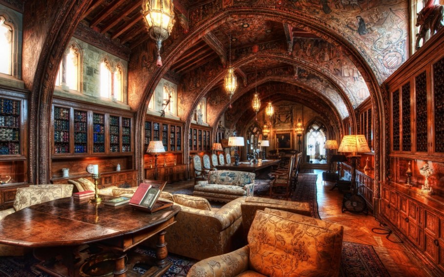 Библиотека Hearst Castle