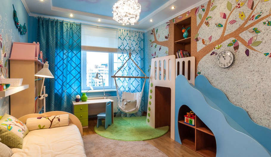 Детская для дошкольника интерьер