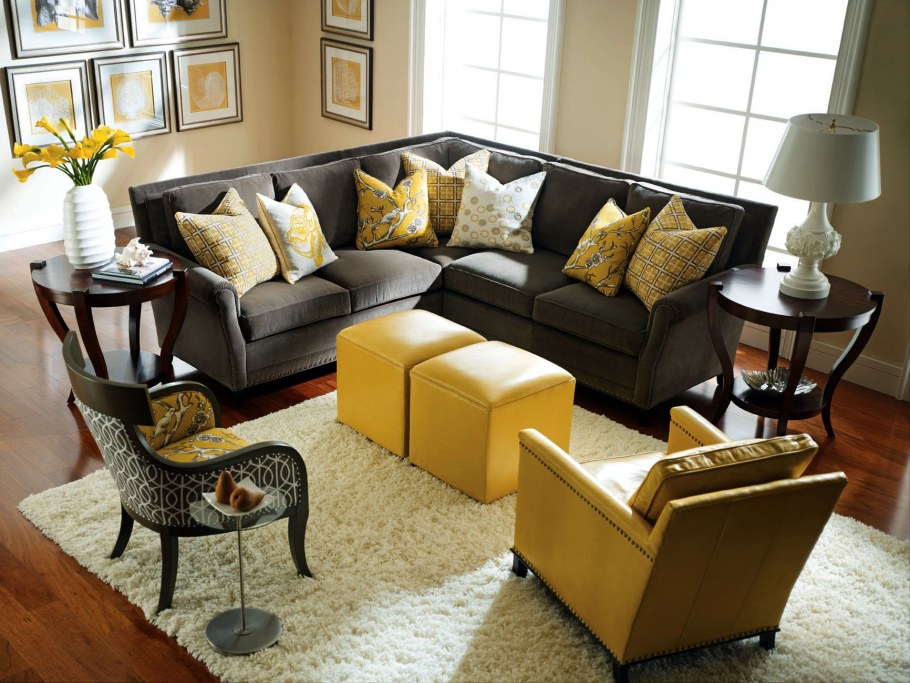 Диваны в интерьере гостиной