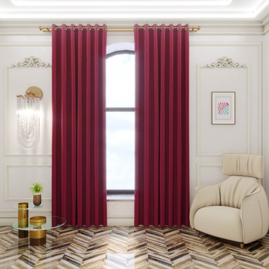 Бархатные шторы