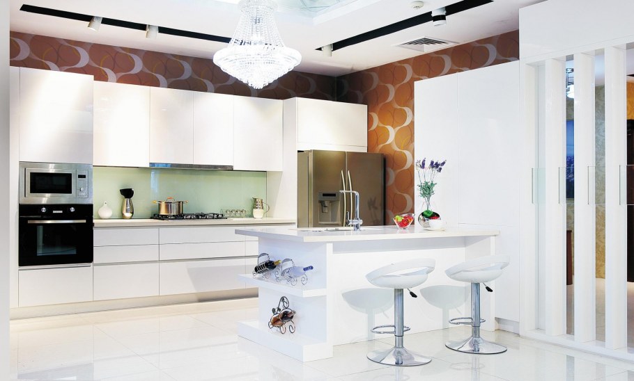 Кухня Воксторп икеа в интерьере угловая