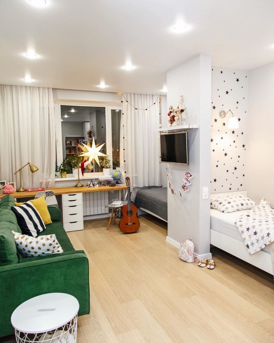 Интерьер детской для братьев