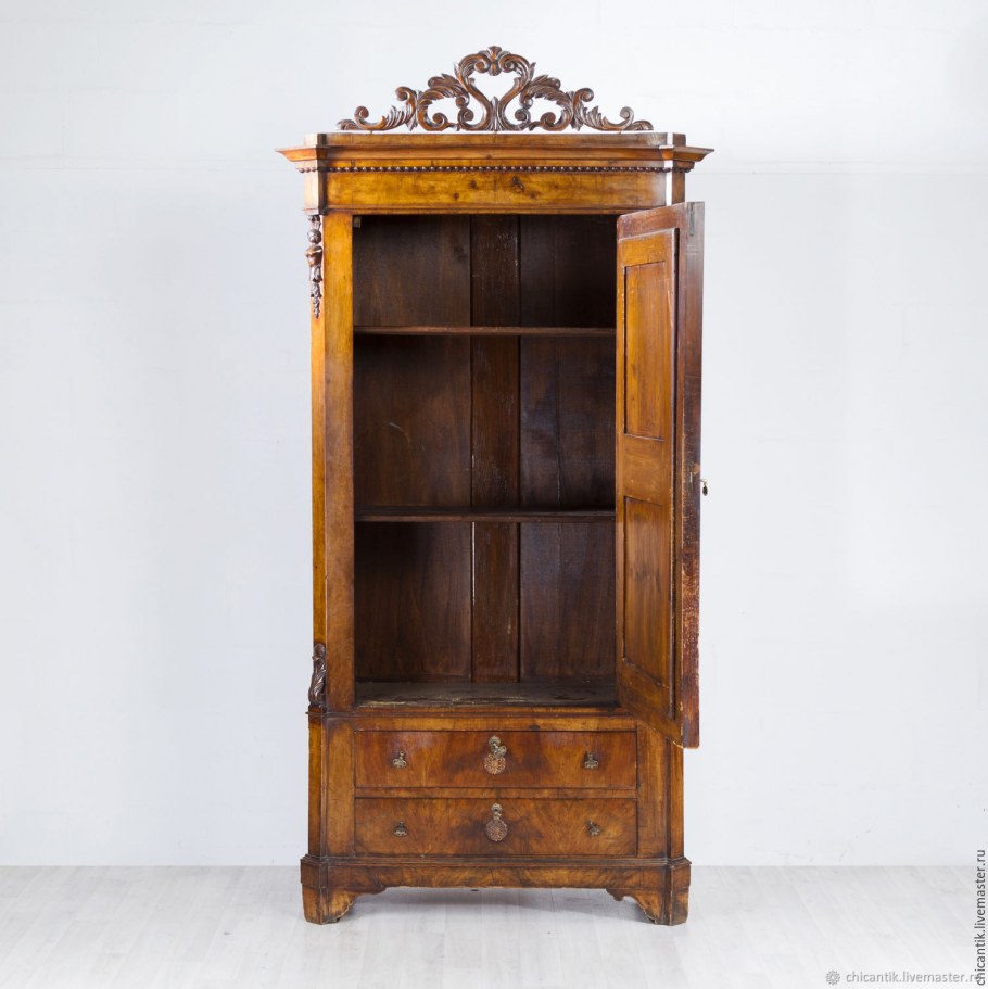 Роспись шкафа светлая