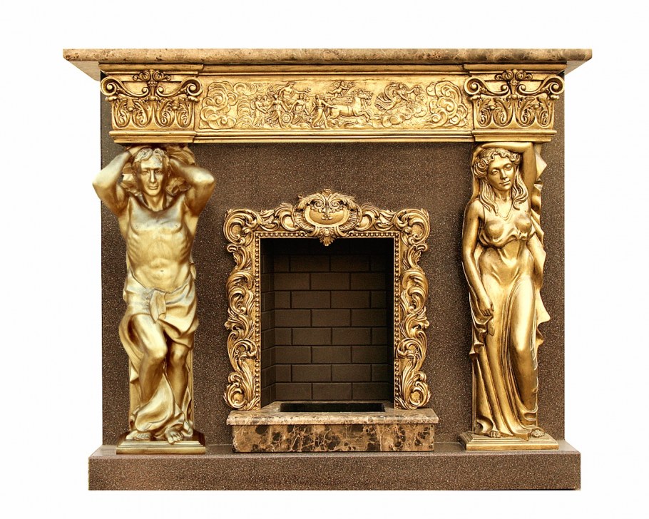 Камин портал мрамор Имперадор