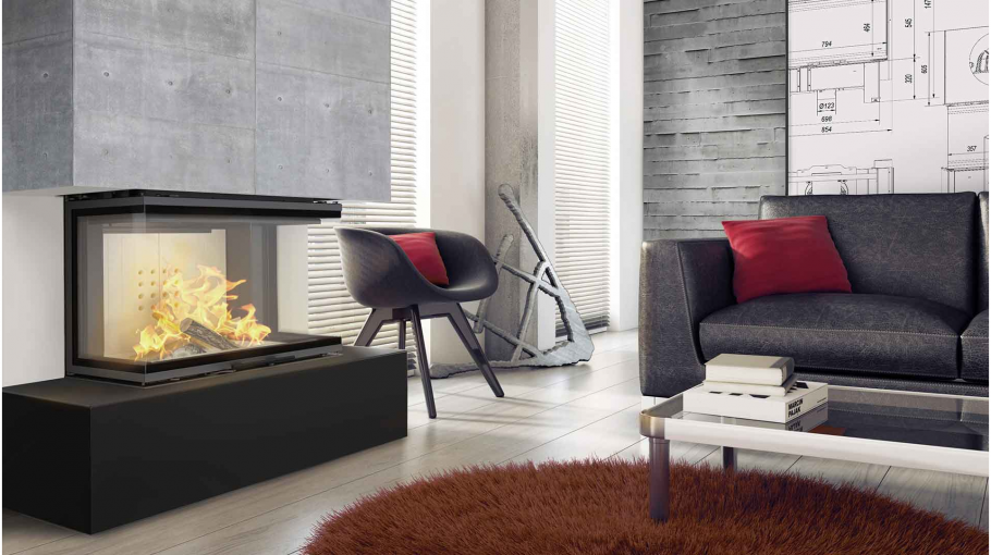 Дровяной камин Richard le Droff Crescendo