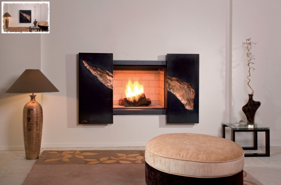 Изразцовый фальшкамин