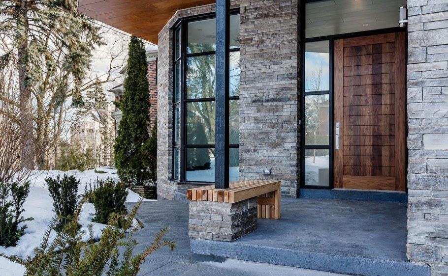 Крыльцо в стиле Хай тек