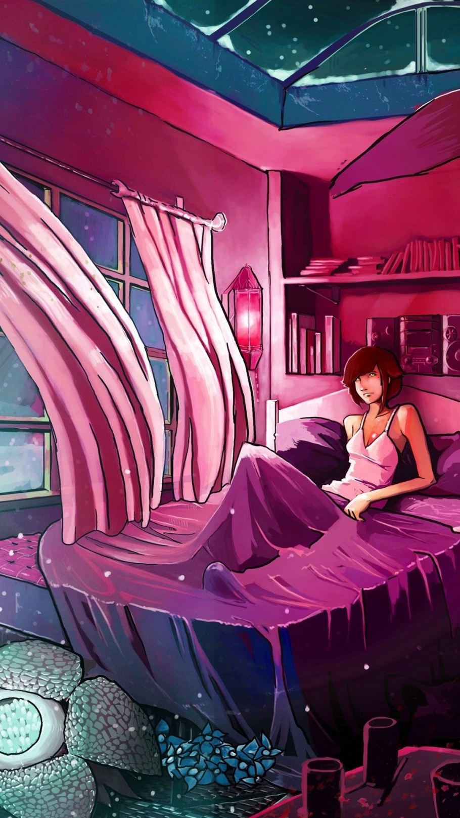 Кровать аниме для гача лайф