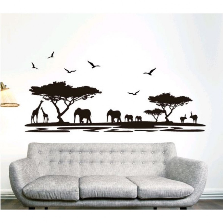 Декоративные наклейки на стену