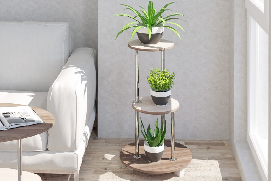 Цветочницы в интерьере прихожей