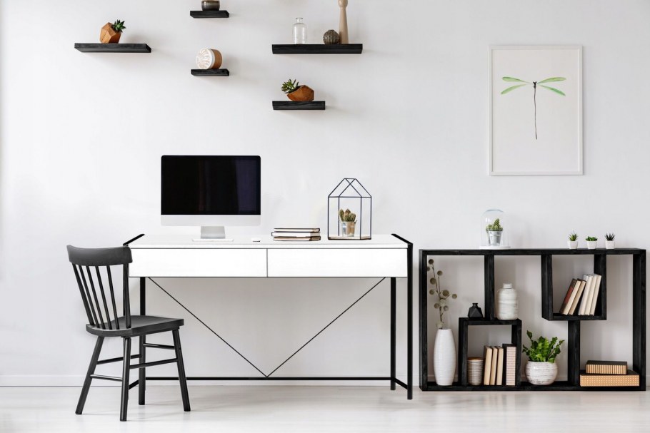 Компьютерный письменный стол Loft 1200 (квадрат) Амберг