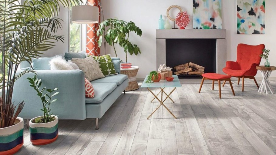 Линолеум стайл грей Флооринг