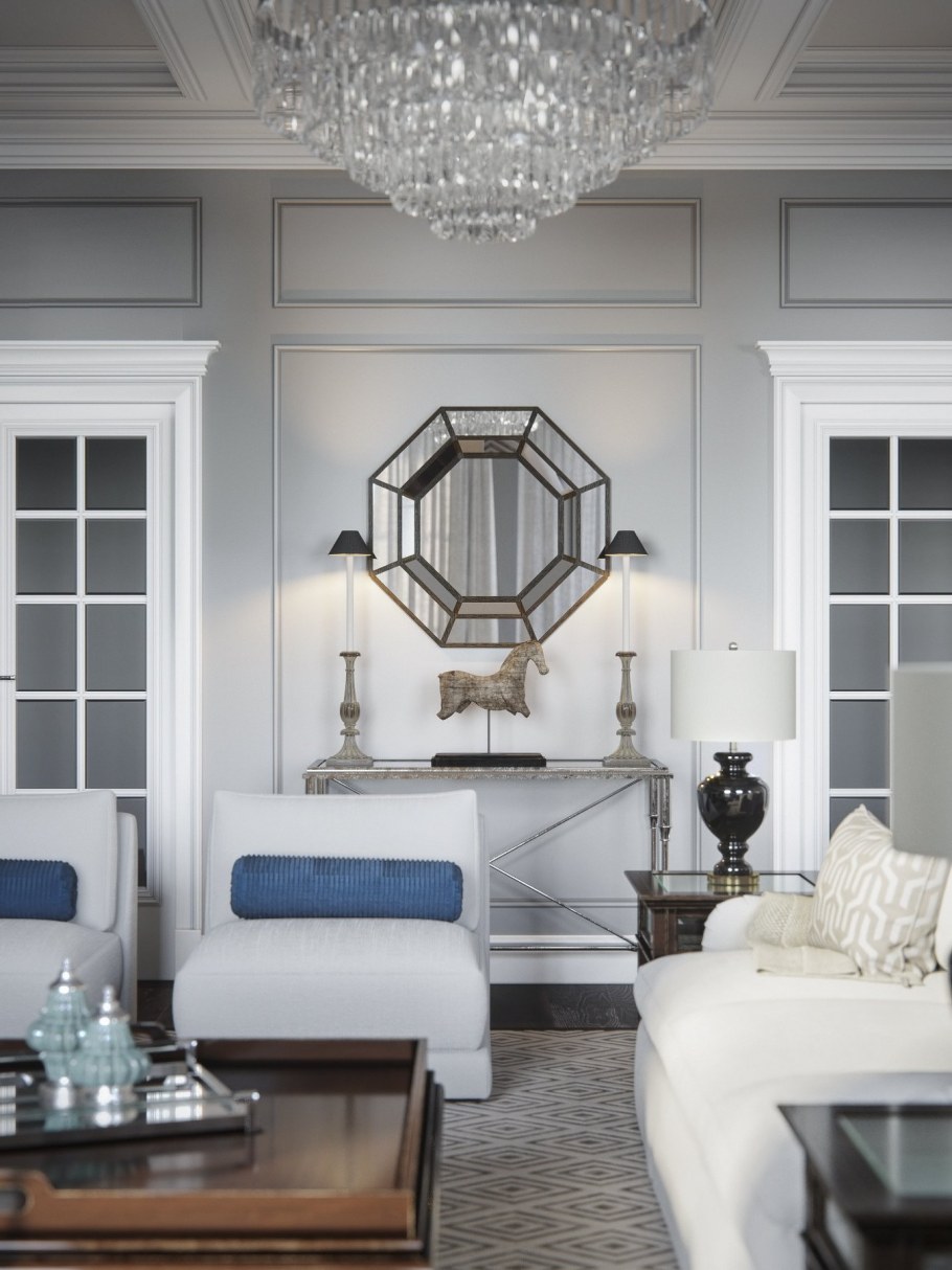 Американский стиль в интерьере